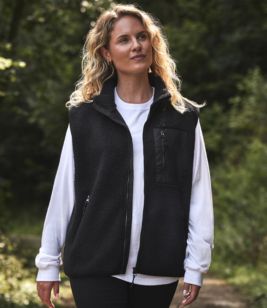 Unisex Borg Fleece Gilet