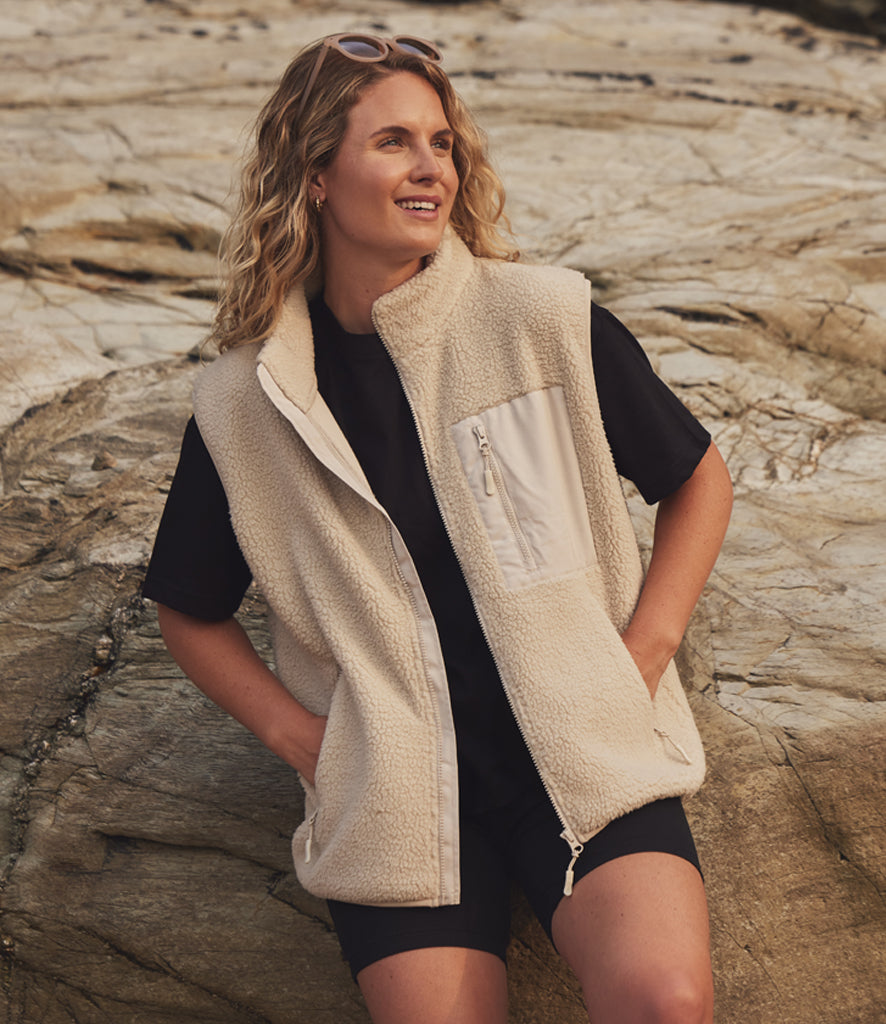 Unisex Borg Fleece Gilet