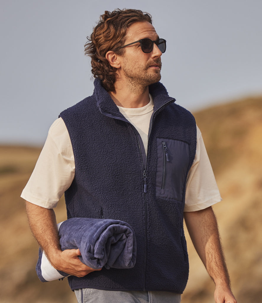 Unisex Borg Fleece Gilet