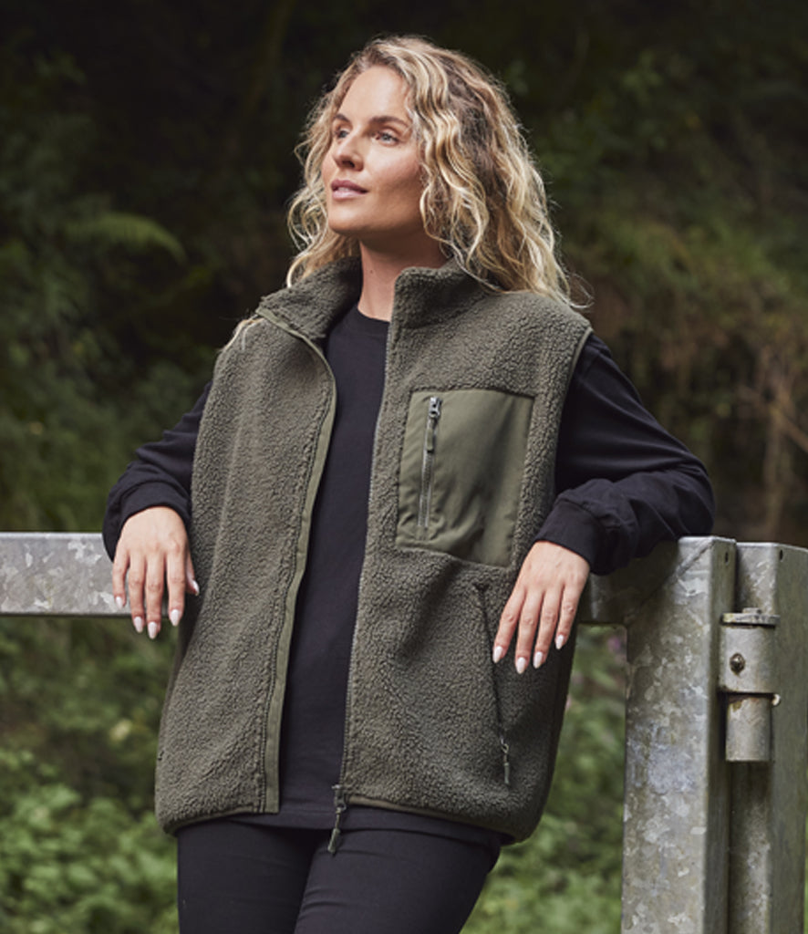 Unisex Borg Fleece Gilet