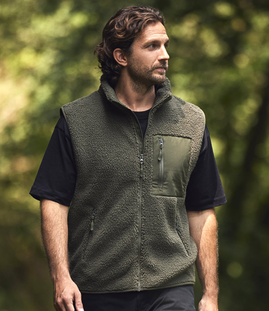 Unisex Borg Fleece Gilet